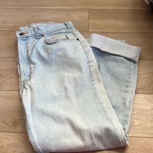 Levi’s Vintage Denim Orange Label Made in Canada